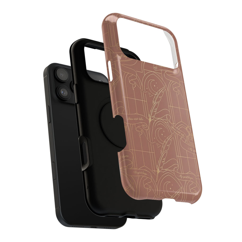 Terracotta Floral Arch Phone Case