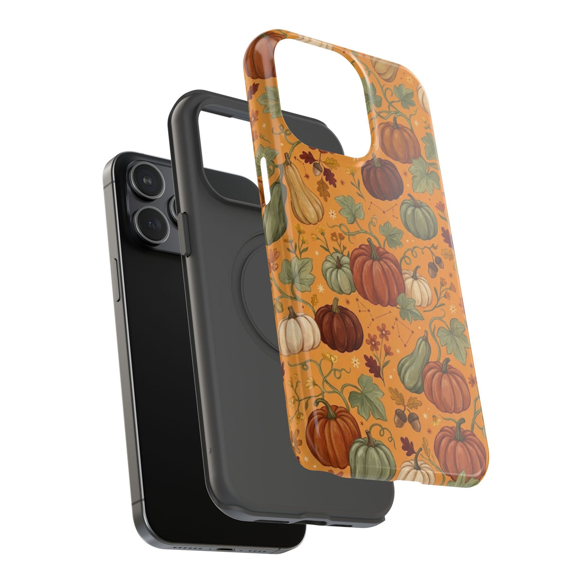 Autumn Pumpkin Pattern - Impact Resistant Phone Case