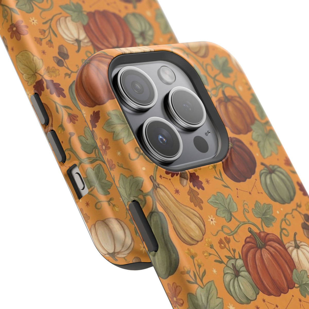 Autumn Pumpkin Pattern - Impact Resistant Phone Case