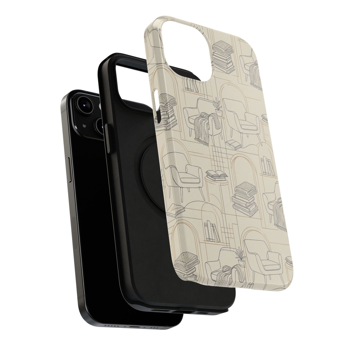 Cozy Reading Nook Phone Case