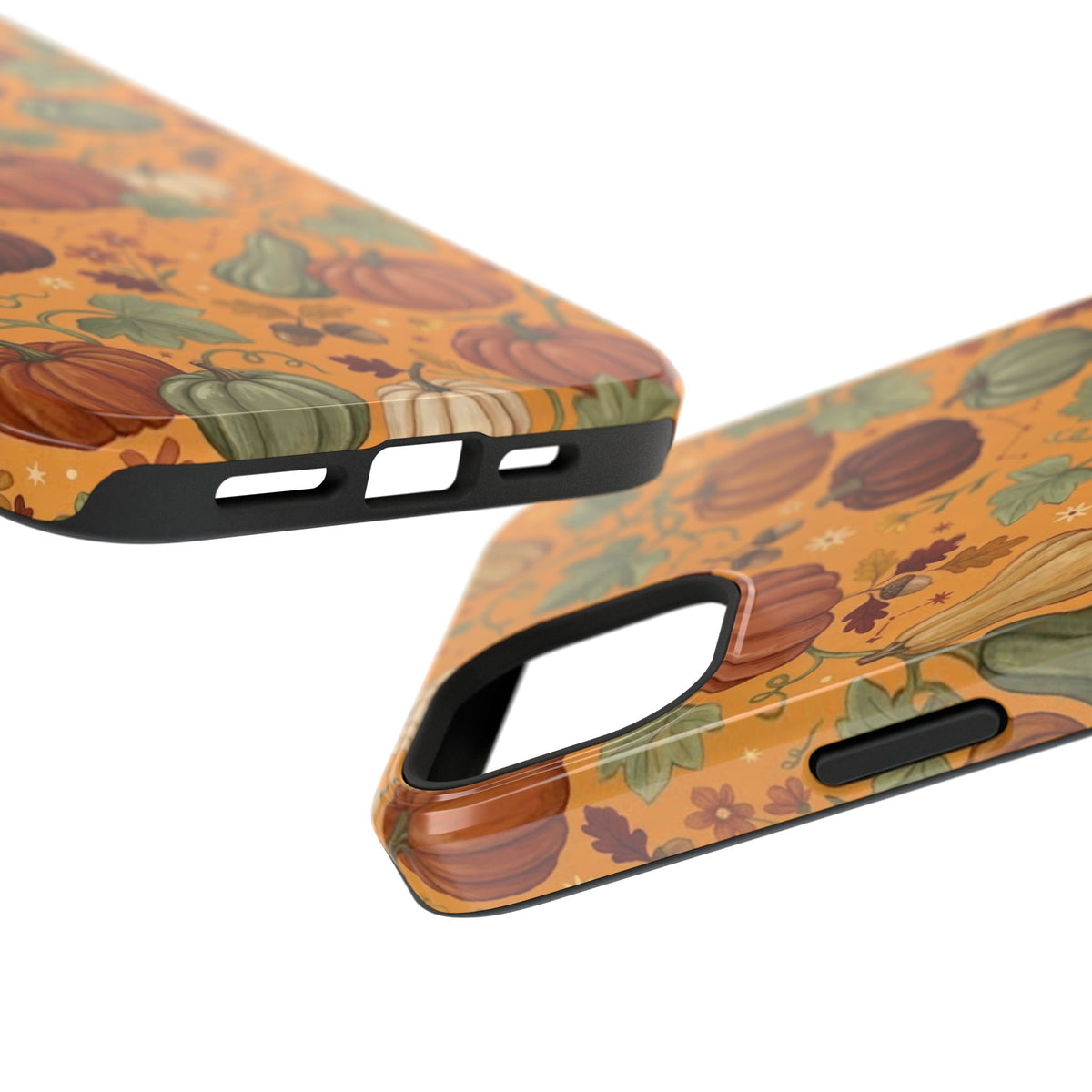 Autumn Pumpkin Pattern - Impact Resistant Phone Case
