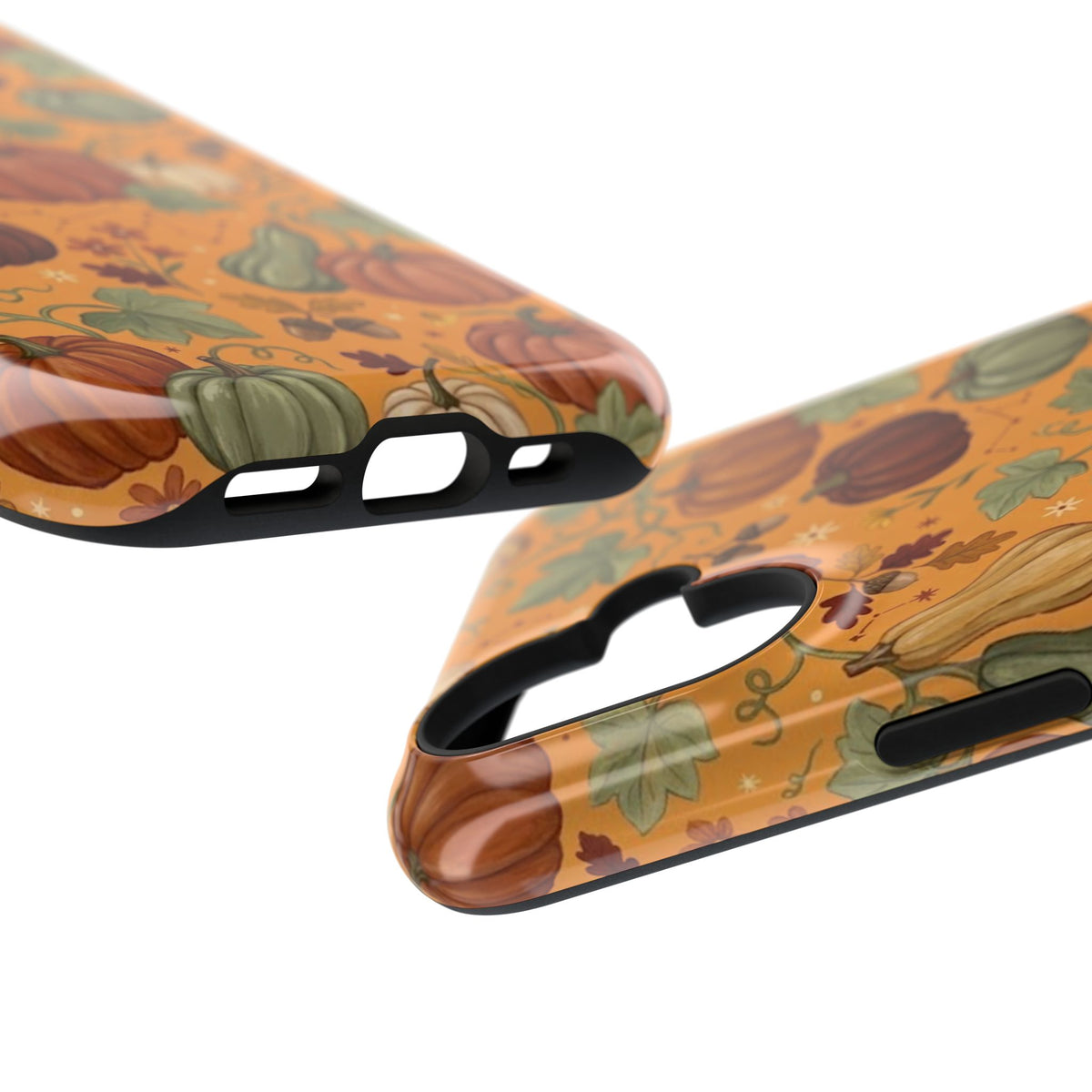 Autumn Pumpkin Pattern - Impact Resistant Phone Case