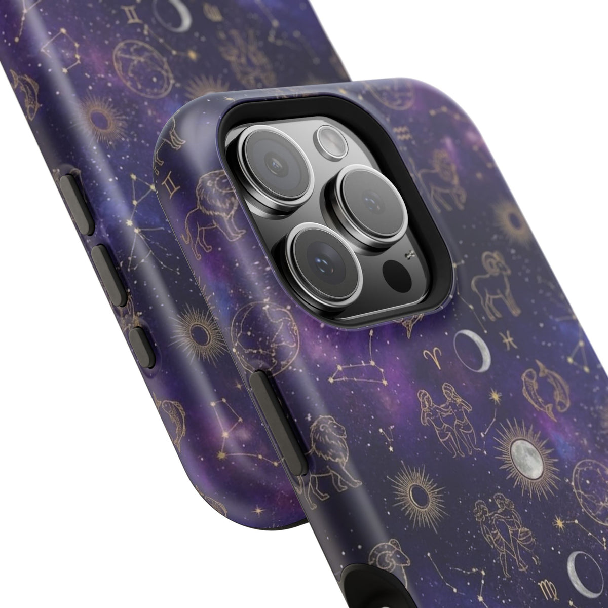Zodiac Constellation & Moon Phases - Impact-Resistant Phone Case