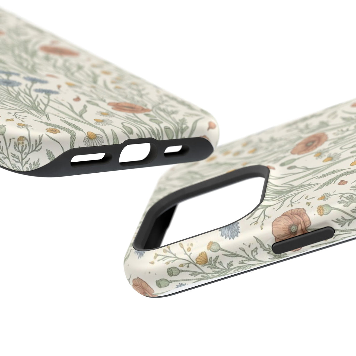 Vintage Wildflower Floral Field - Impact Resistant Phone Case