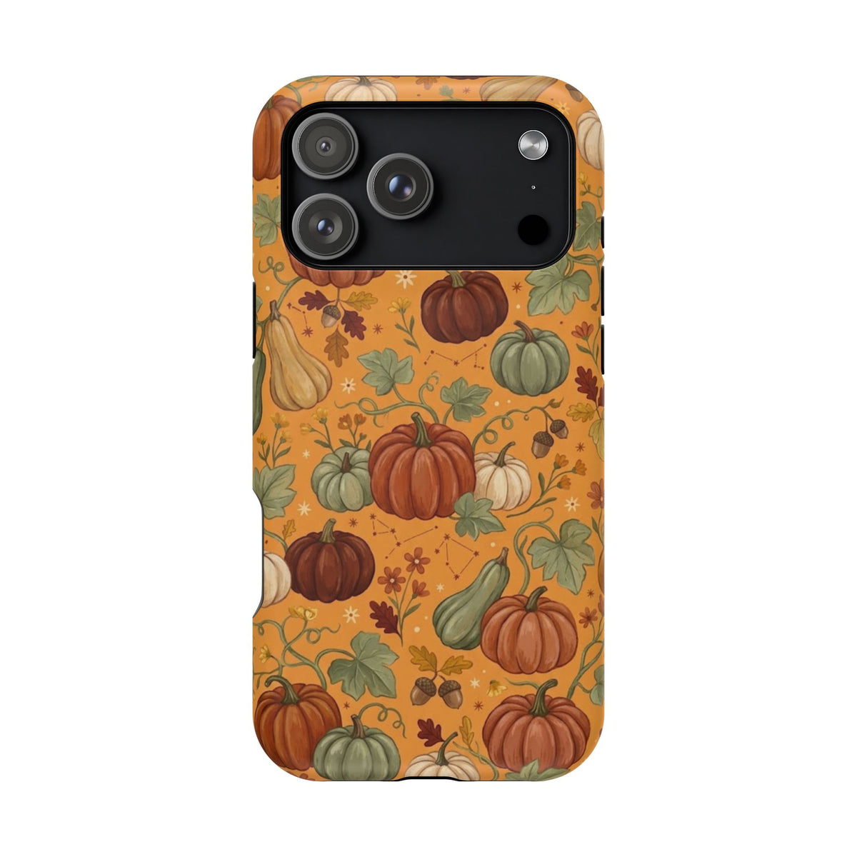 Autumn Pumpkin Pattern - Impact Resistant Phone Case