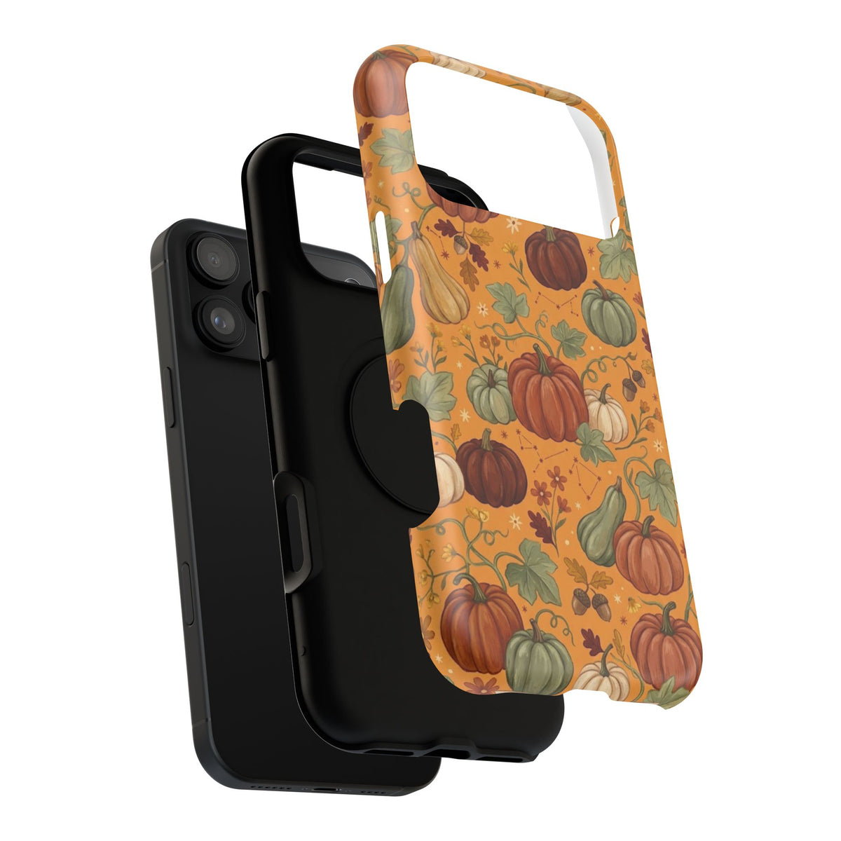 Autumn Pumpkin Pattern - Impact Resistant Phone Case