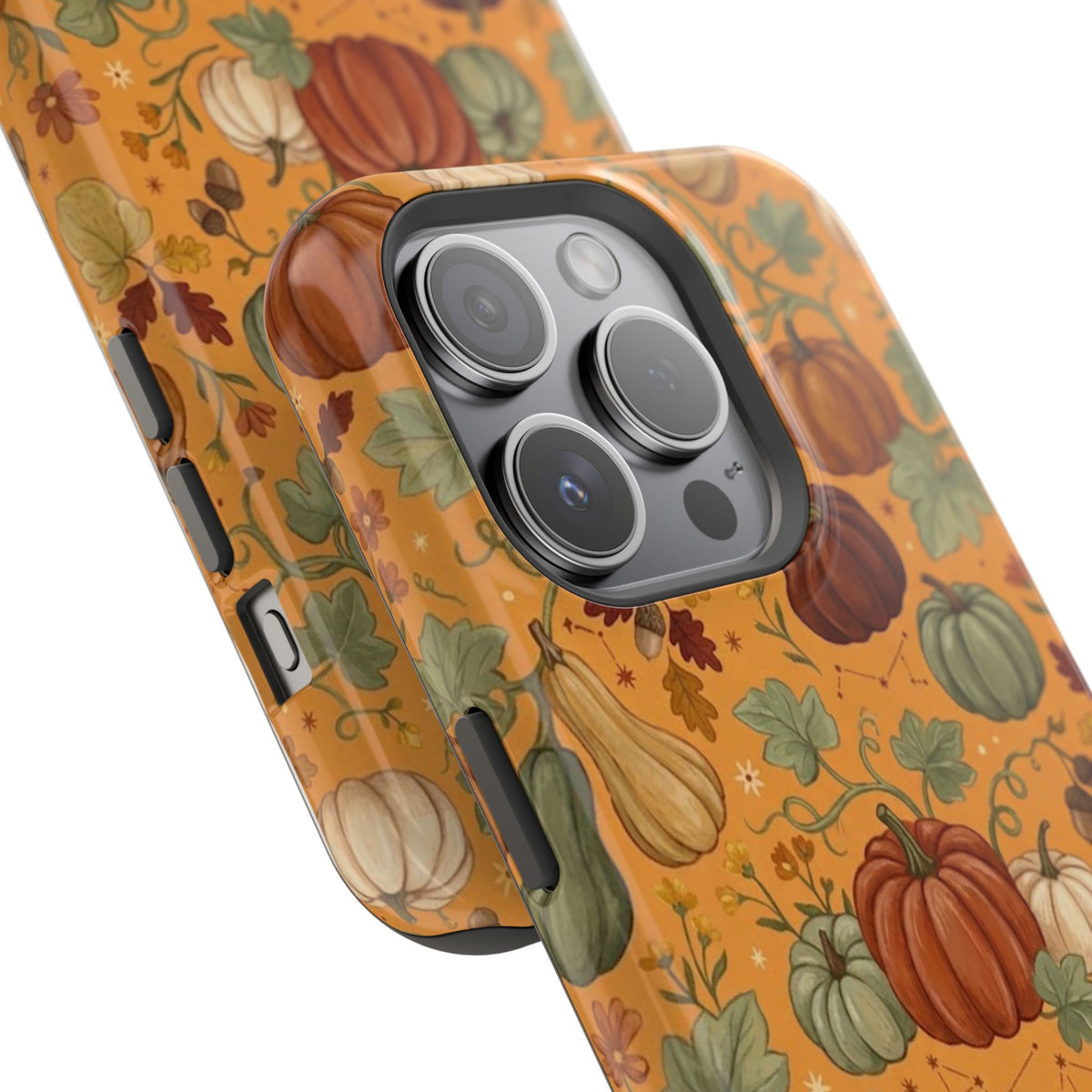 Autumn Pumpkin Pattern - Impact Resistant Phone Case