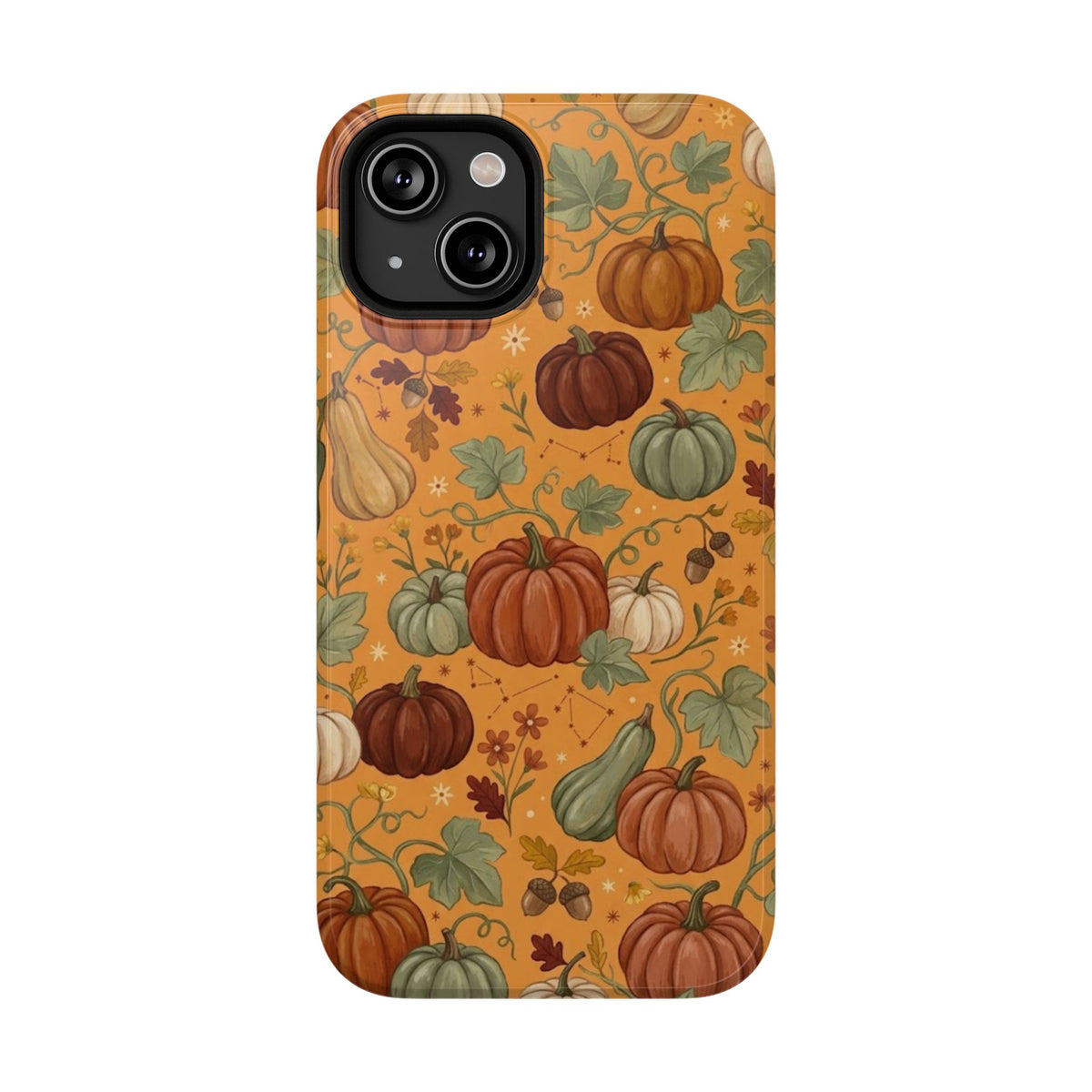 Autumn Pumpkin Pattern - Impact Resistant Phone Case