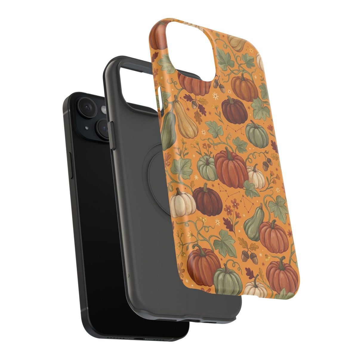 Autumn Pumpkin Pattern - Impact Resistant Phone Case