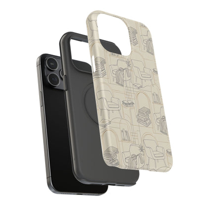Cozy Reading Nook Phone Case