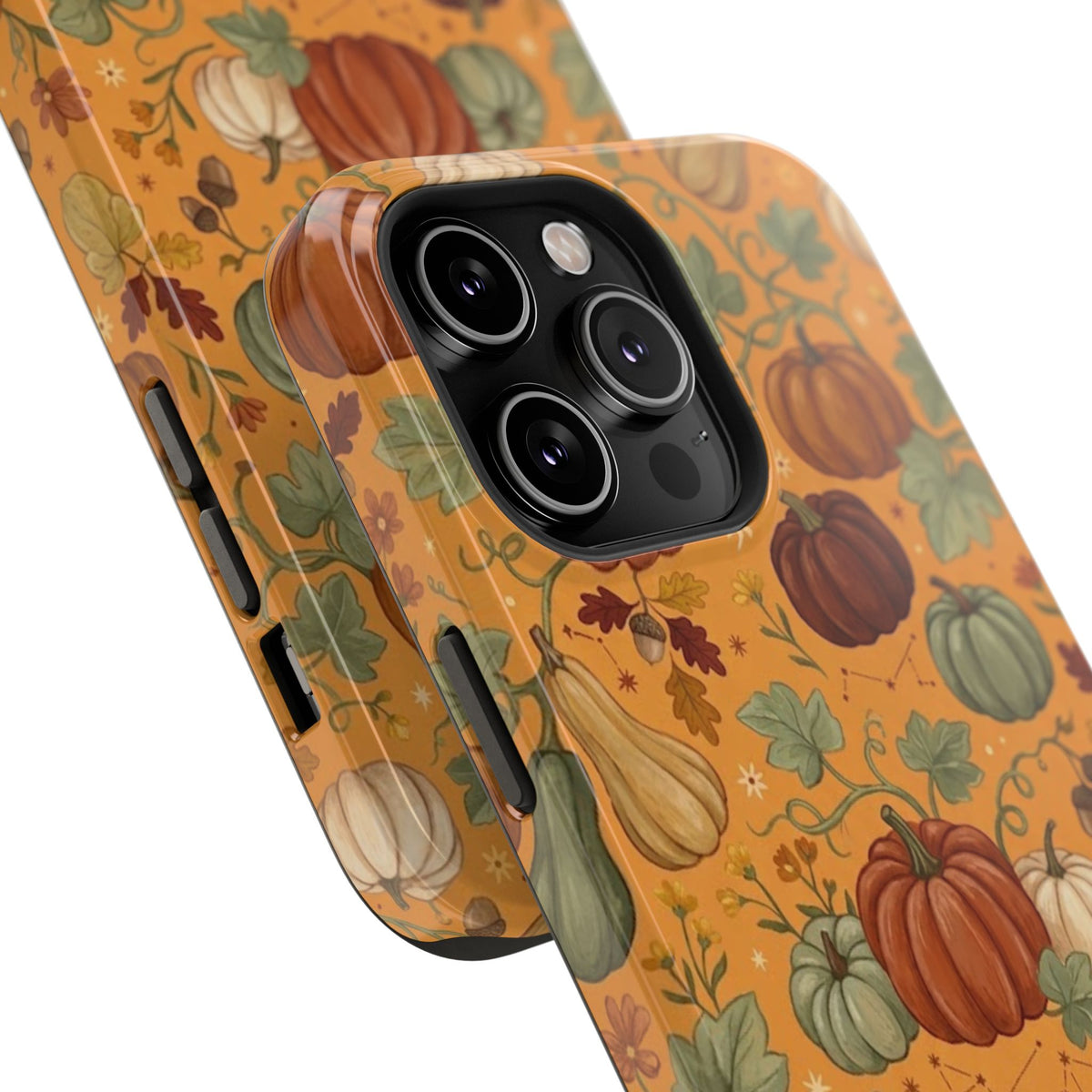 Autumn Pumpkin Pattern - Impact Resistant Phone Case