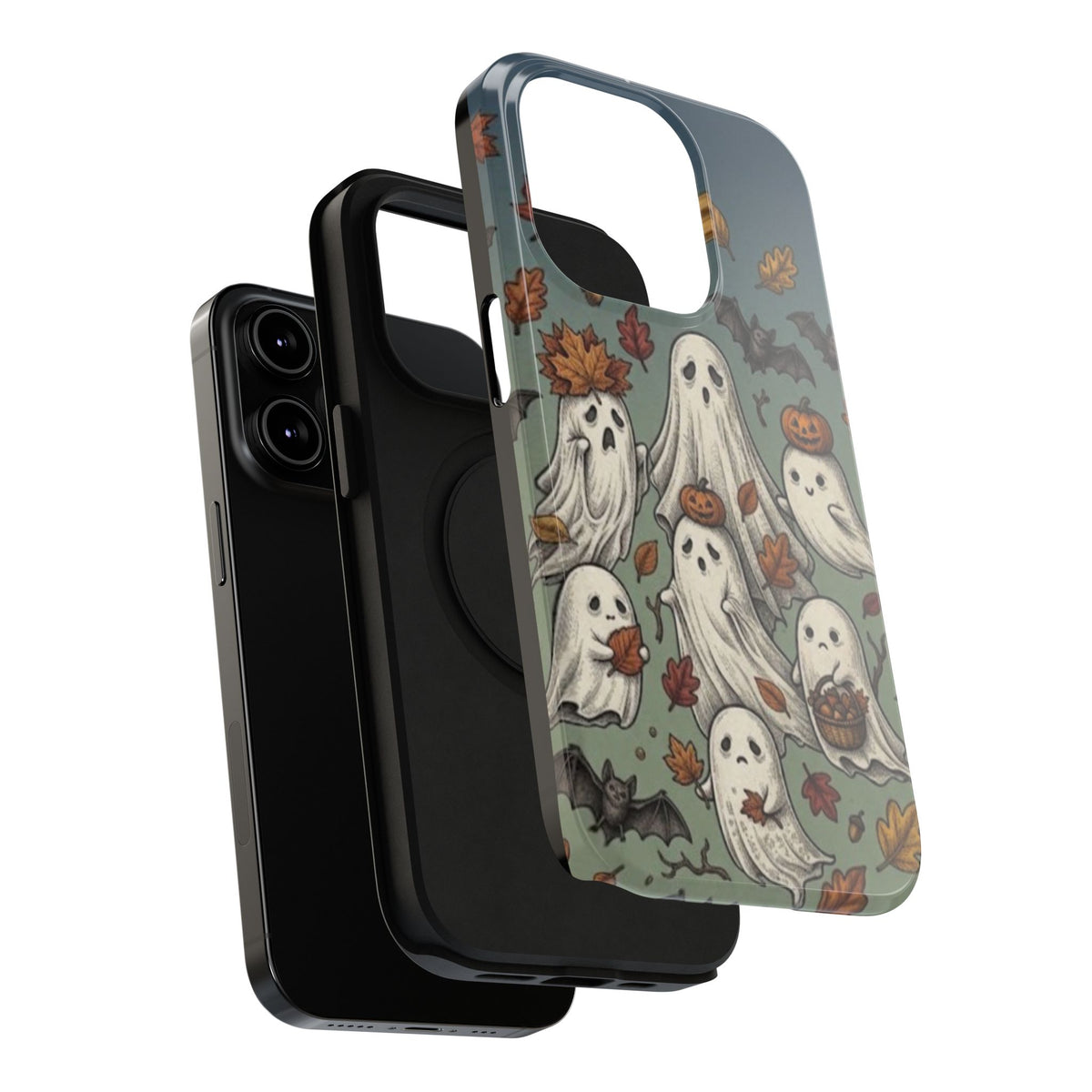 Cute Spooky Ghosts - Impact-Resistant Phone Case