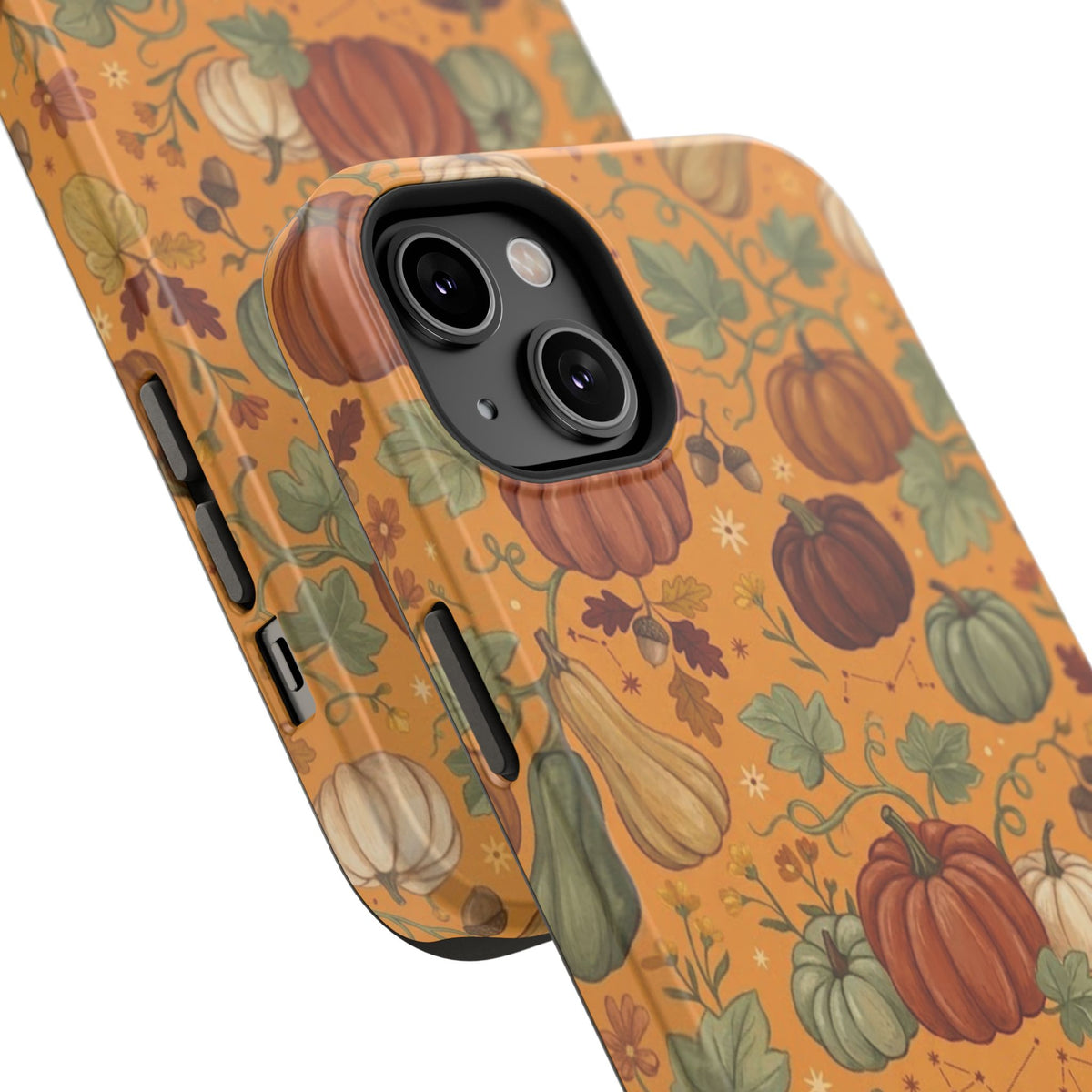 Autumn Pumpkin Pattern - Impact Resistant Phone Case