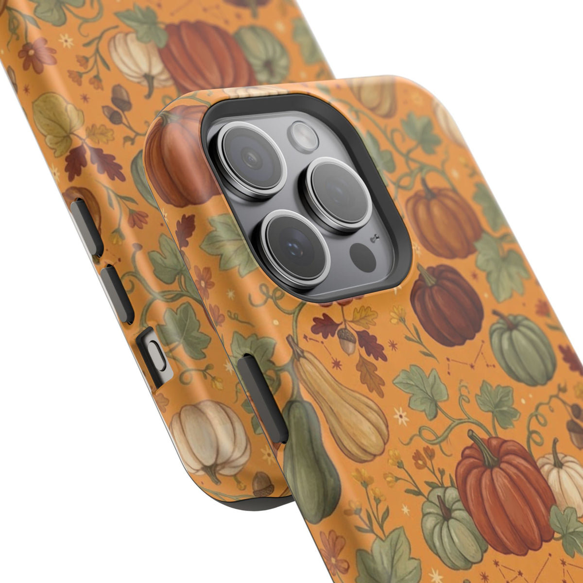 Autumn Pumpkin Pattern - Impact Resistant Phone Case