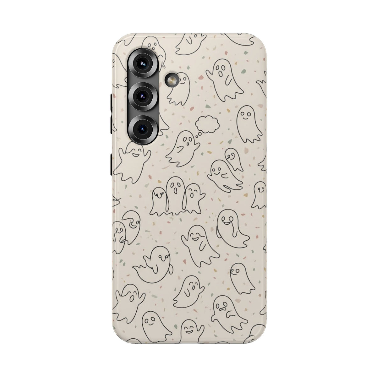 Cute Ghost Pattern - Impact Resistant Phone Case