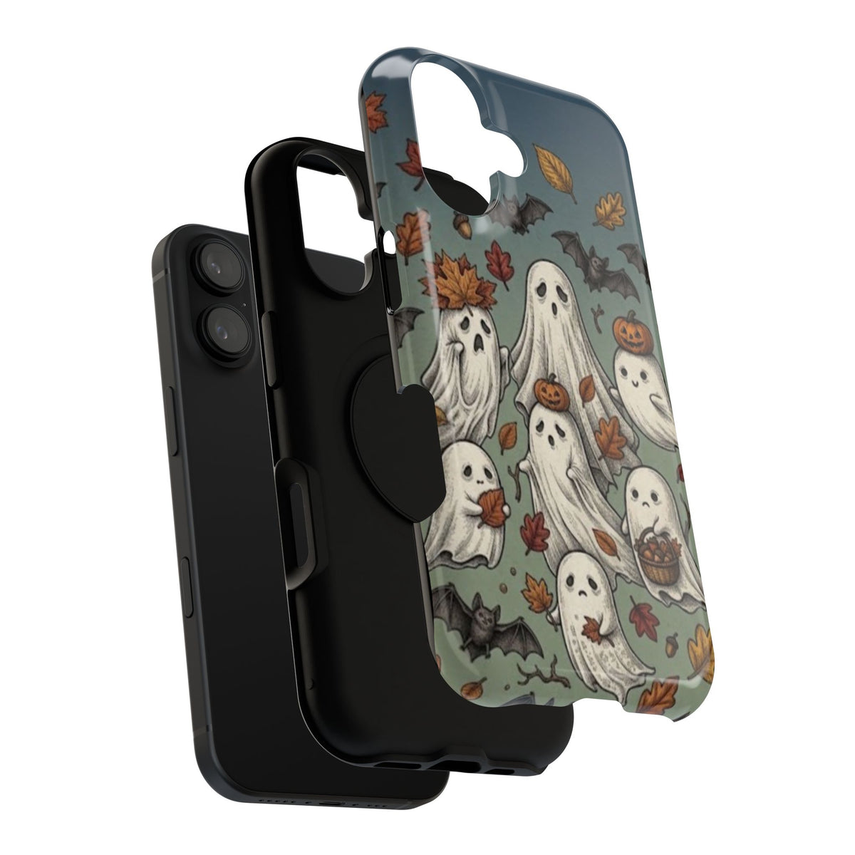 Cute Spooky Ghosts - Impact-Resistant Phone Case