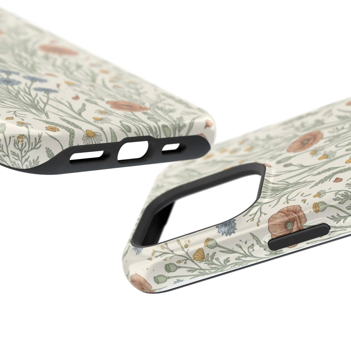 Vintage Wildflower Floral Field - Impact Resistant Phone Case