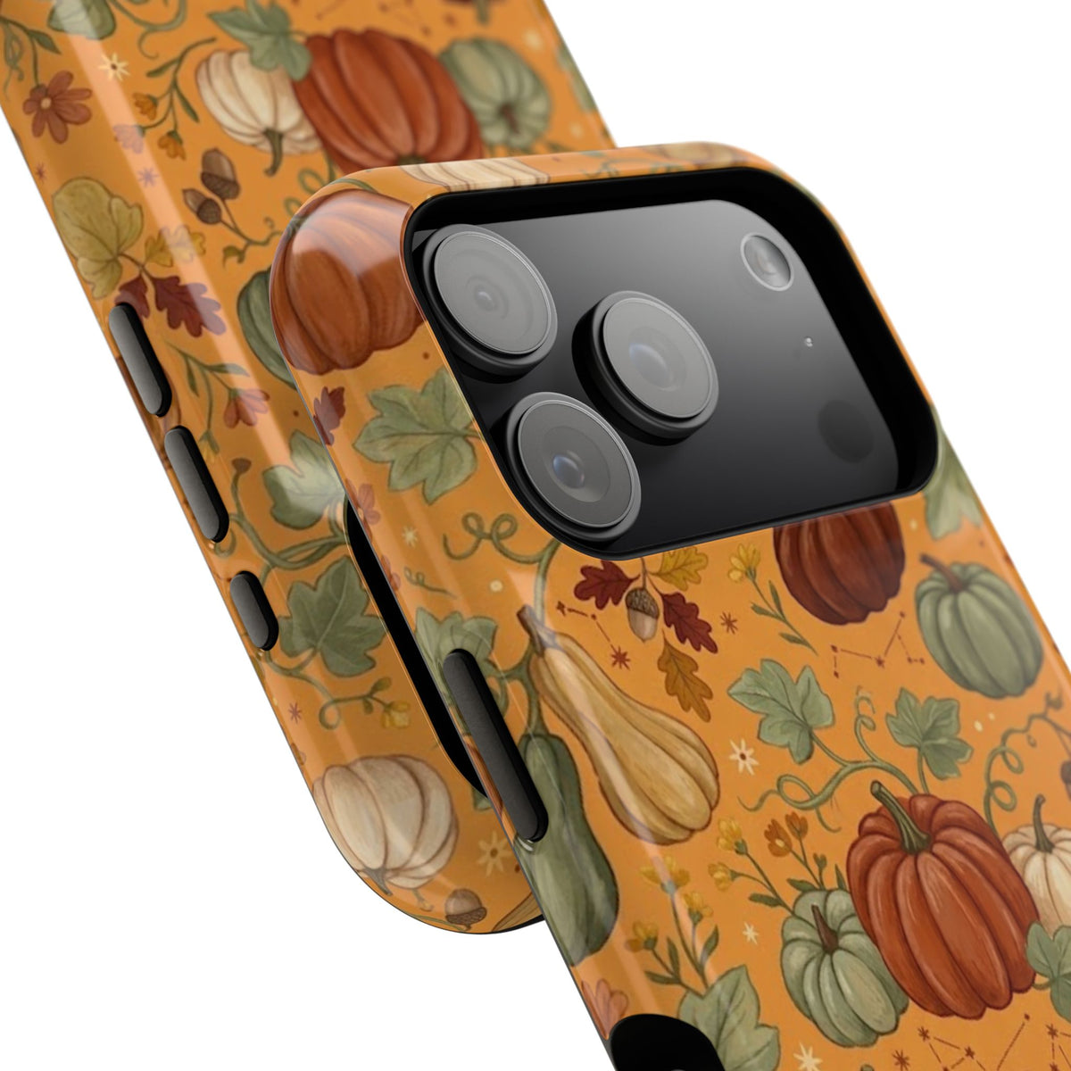 Autumn Pumpkin Pattern - Impact Resistant Phone Case