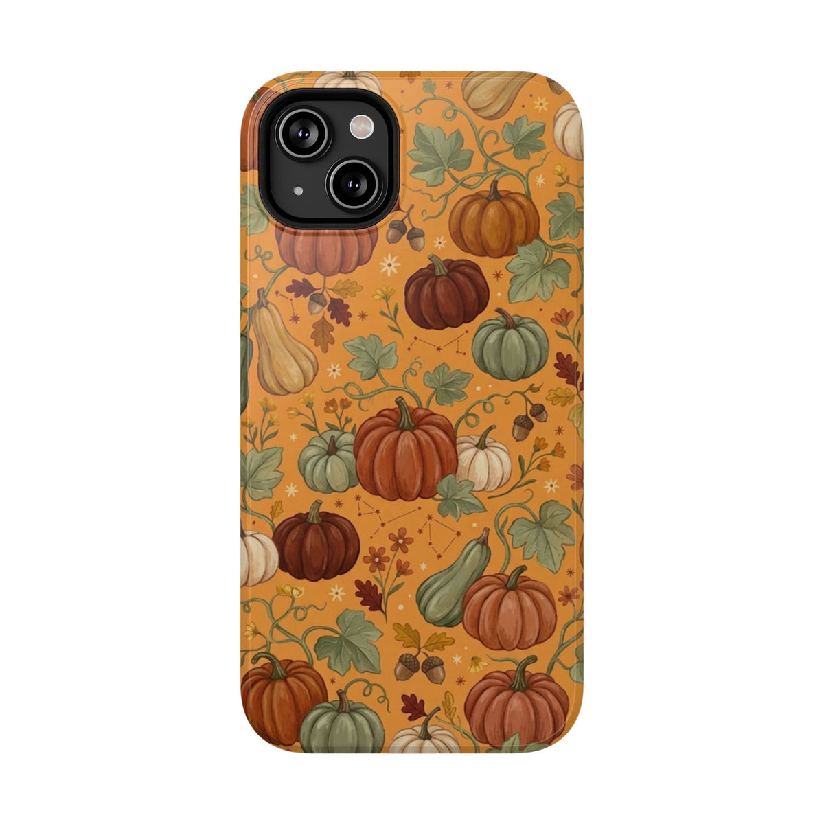 Autumn Pumpkin Pattern - Impact Resistant Phone Case