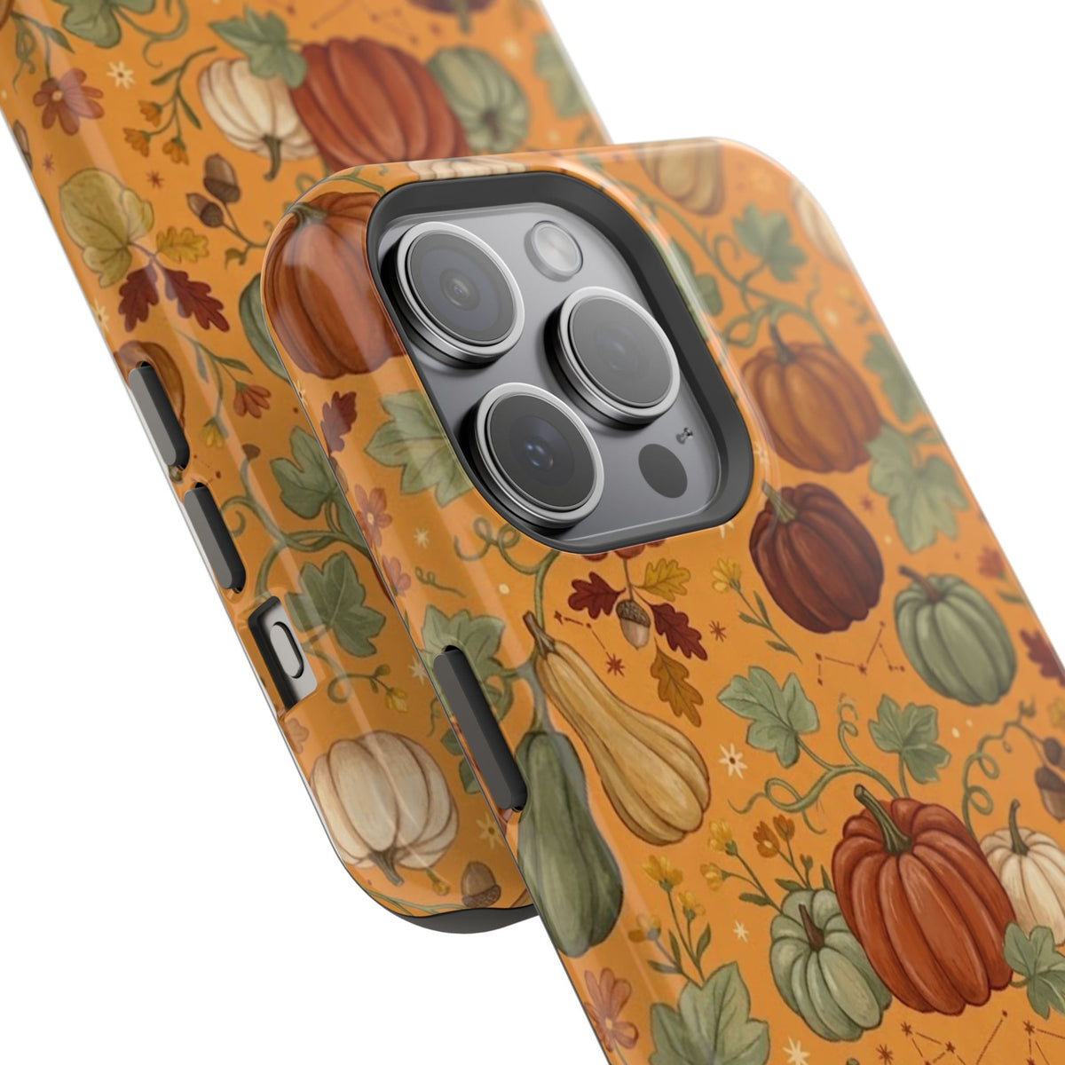 Autumn Pumpkin Pattern - Impact Resistant Phone Case