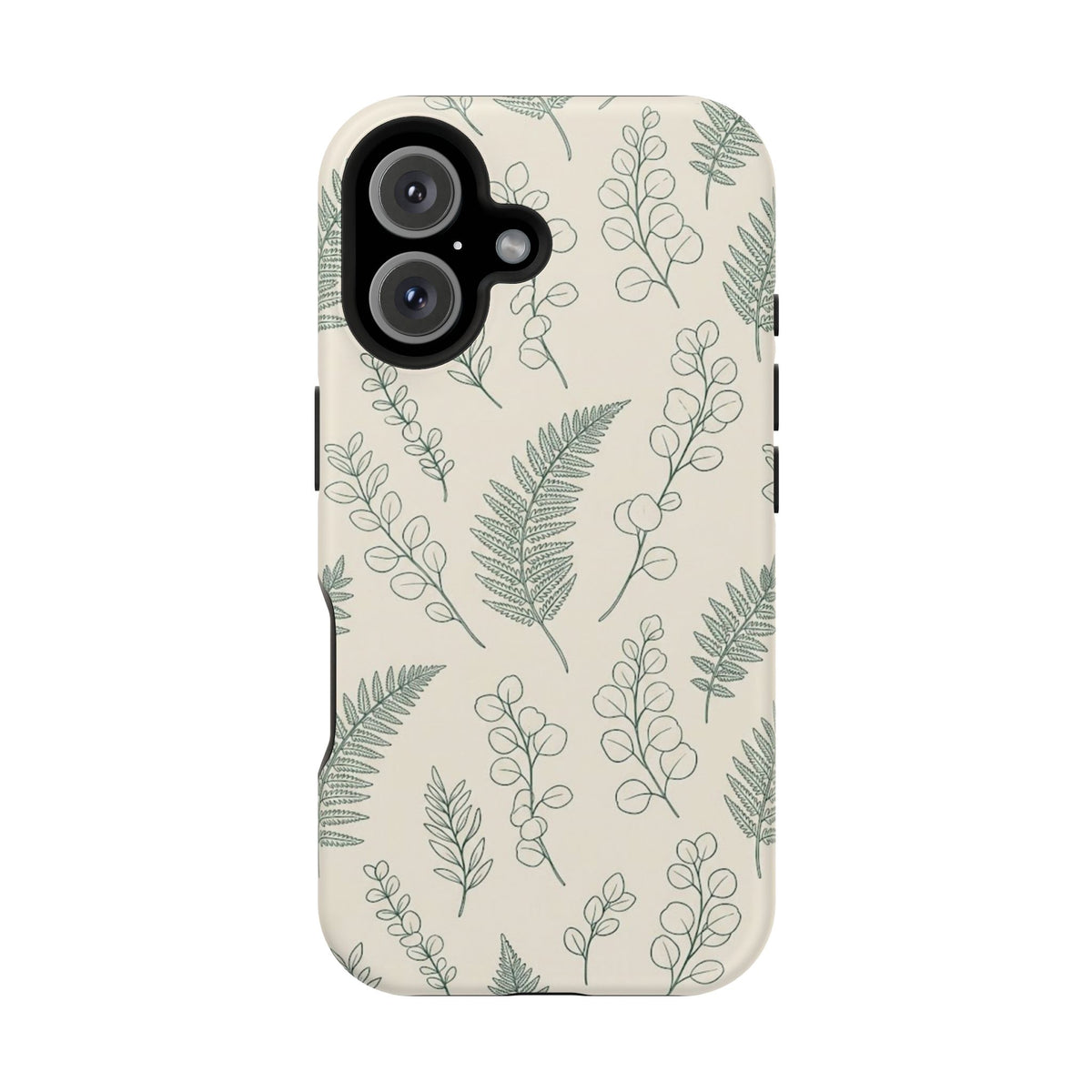 Floral Fern - Impact Resistant Phone Case