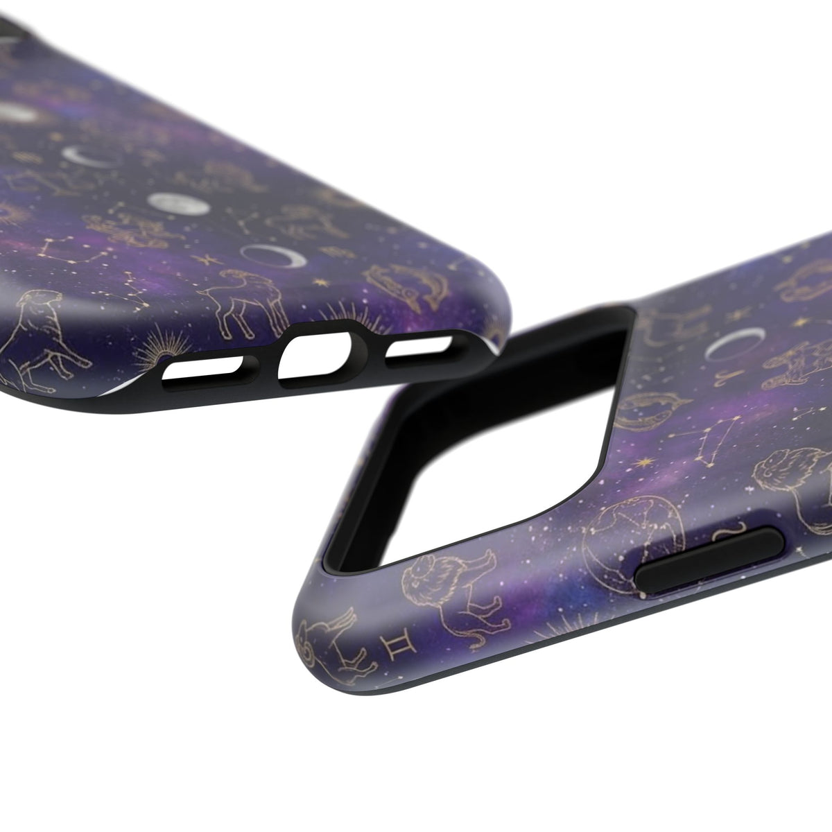 Zodiac Constellation & Moon Phases - Impact-Resistant Phone Case