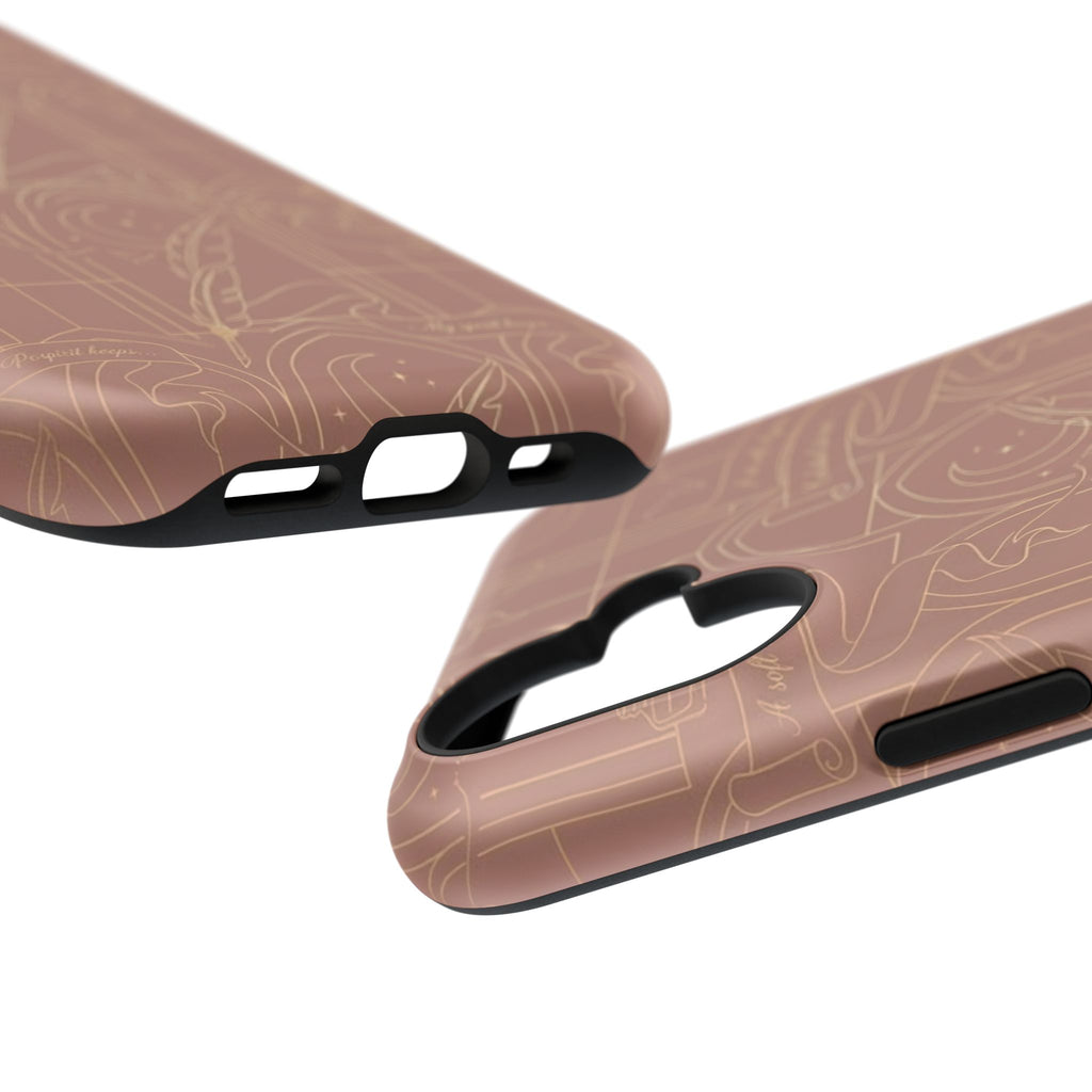 Terracotta Floral Arch Phone Case