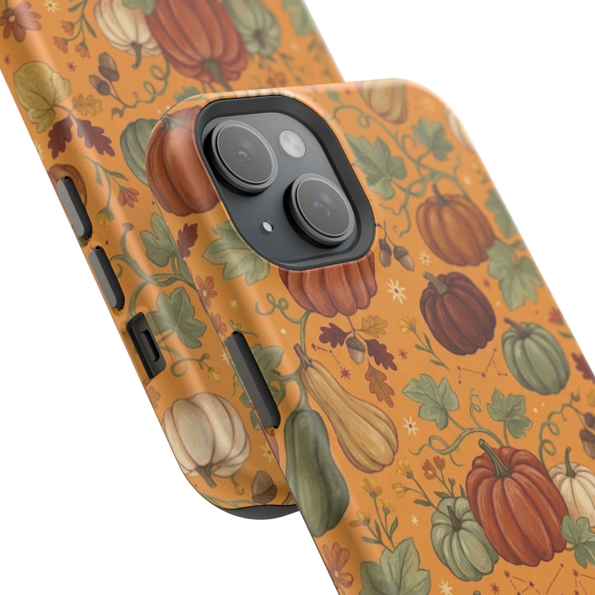 Autumn Pumpkin Pattern - Impact Resistant Phone Case