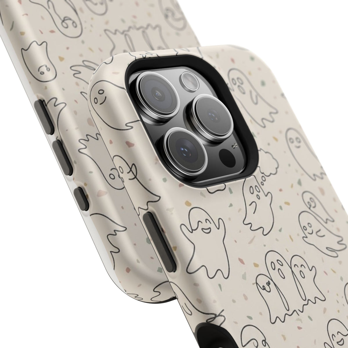 Cute Ghost Pattern - Impact Resistant Phone Case