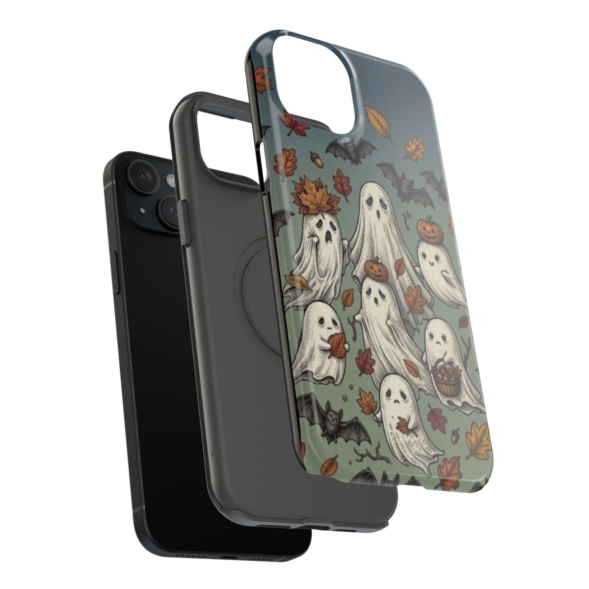 Cute Spooky Ghosts - Impact-Resistant Phone Case