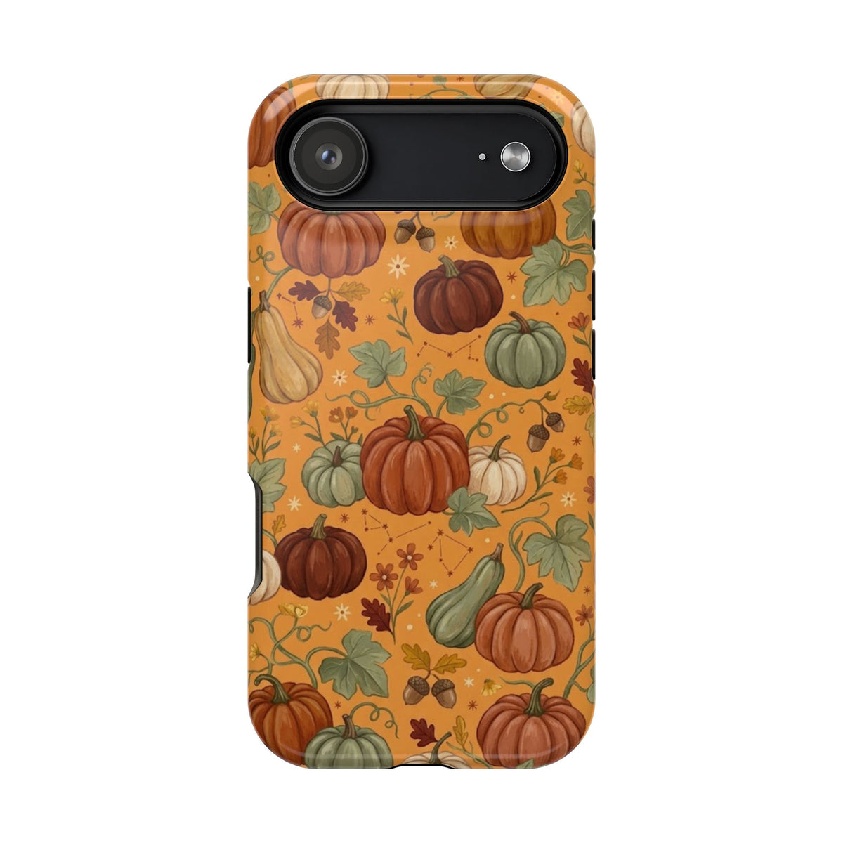 Autumn Pumpkin Pattern - Impact Resistant Phone Case